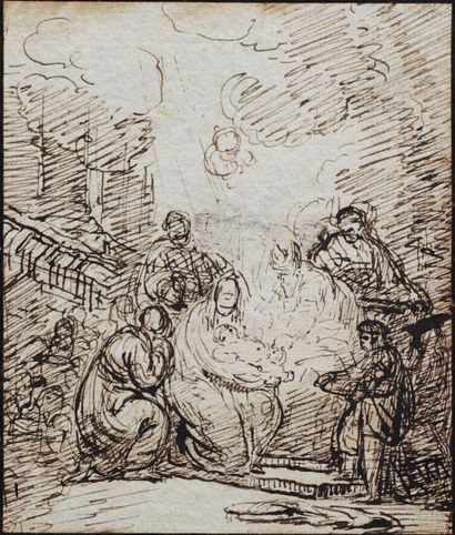 18th century NORTH SCHOOL
The Nativity
Pen...