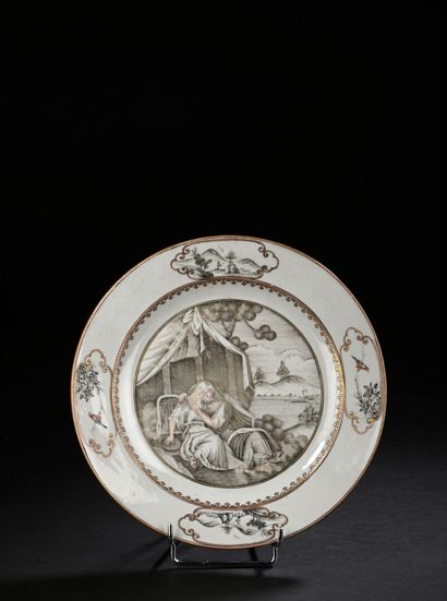 CHINA, INDIA COMPANY, 18th century
Porcelain...