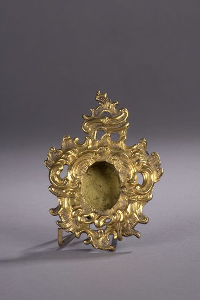 Gilt bronze miniature frame, mid-18th century
3.5...
