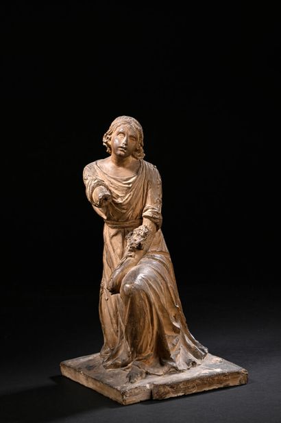 19th century French school
Angel of the Annunciation
Terracotta
H....