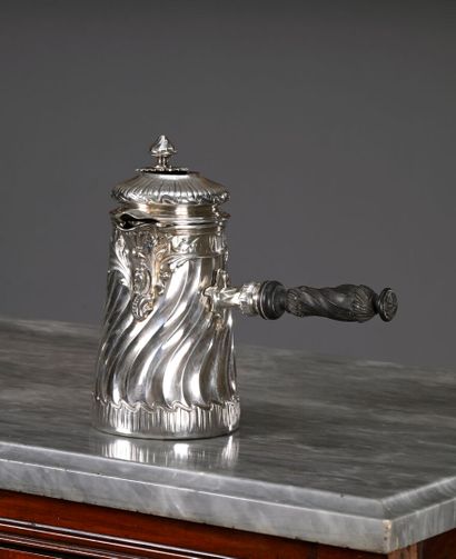 BOIN-TABURET
Minerve hallmarked silver chocolate...