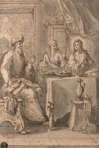 17th century FRENCH SCHOOL, STELLA entourage
The...