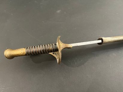 Infantry officer's saber, model 1855. Horn...