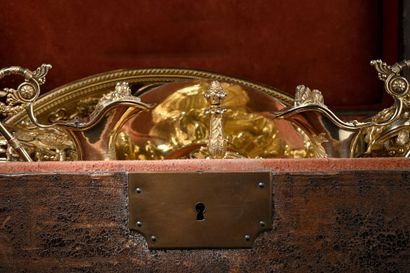 Goldsmith's chapel in vermeil in a sheathed...