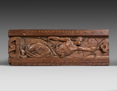 18th century FRENCH school
Decorative walnut...