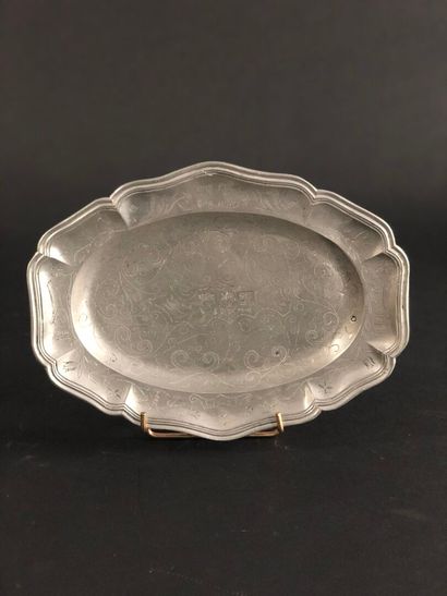 Pewter ceder dish dated 1789
Inscriptions...