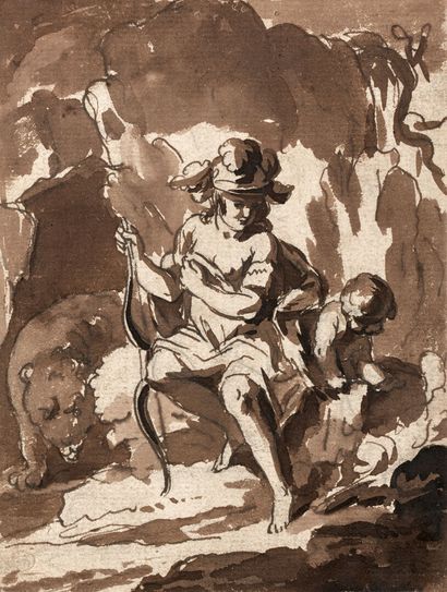 18th century French school
Diana the Huntress
Pen...