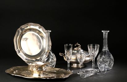 SAINT LOUIS, Chantilly model
Set of crystal...