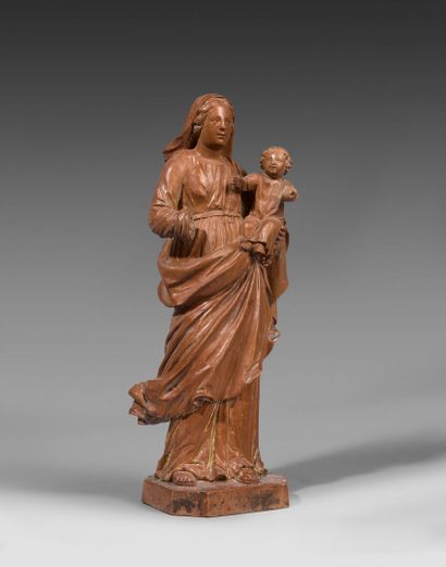 FRENCH or FLAMISH school circa 1700
Virgin...