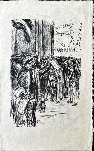 Abel PANN
L'Écolier, lithographie, 54 x 37...