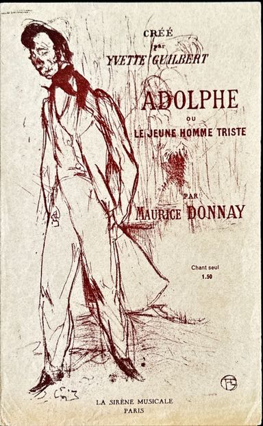 Henri de TOULOUSE-LAUTREC
Yvette Guilbert...