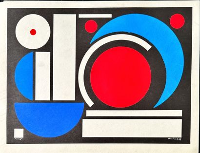 Paul JENKINS
Sans titre, lithographie, 37...
