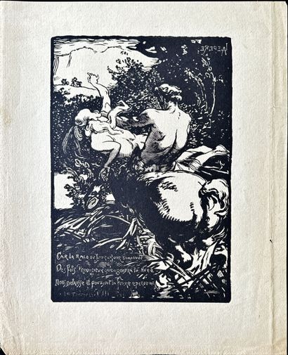 Auguste LEPERE
Le Marché aux pommes, 1917,...