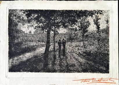 Theodoor VERSTRAETE
Les Pêcheurs, etching,...