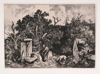 Louis-Adolphe HERVIER
Six eaux-fortes par...