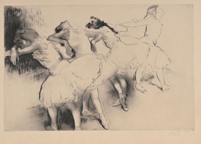 Louis LEGRAND
Quatre danseuses, 1905, eau-forte...