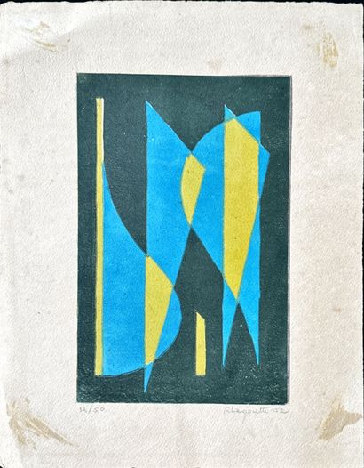 Marcel JEAN
La Conjuration, 1935, eau-forte...
