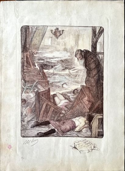 Abel PANN
L'Écolier, lithographie, 54 x 37...