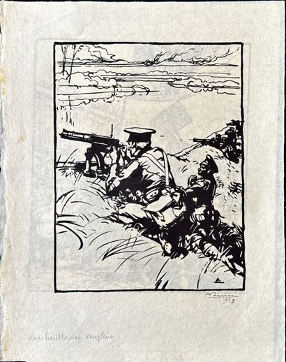 Auguste LEPERE
Le Marché aux pommes, 1917,...