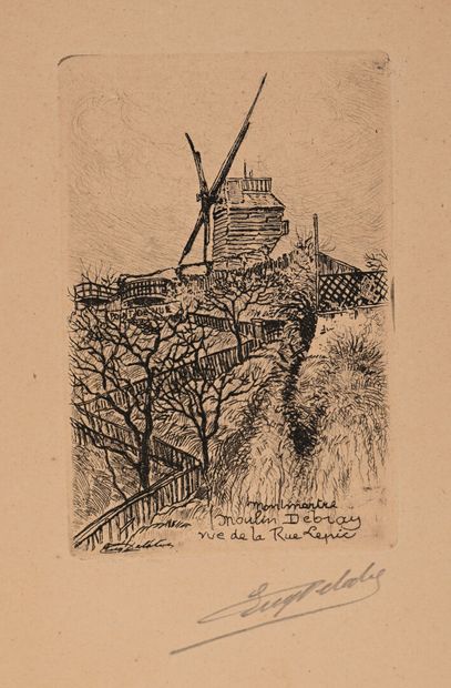 MONTMARTRE
Important ensemble de planches...