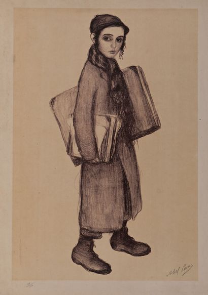 Abel PANN
L'Écolier, lithographie, 54 x 37...