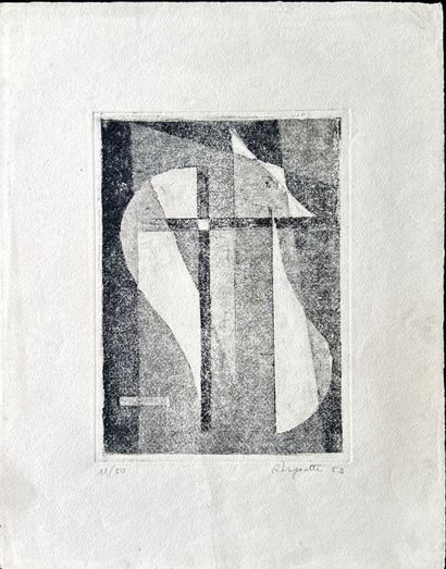Marcel JEAN
La Conjuration, 1935, eau-forte...