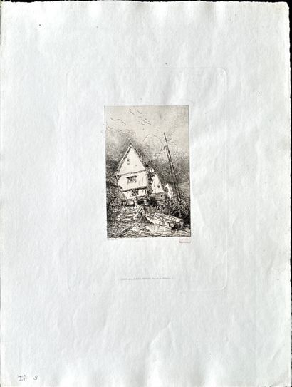 Louis-Adolphe HERVIER
Six eaux-fortes par...
