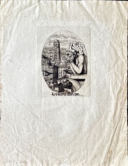 Charles MERYON
La Tourelle, rue de la Tixeranderie...