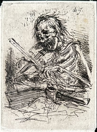 Charles JACQUE
La Mort berçant un enfant...