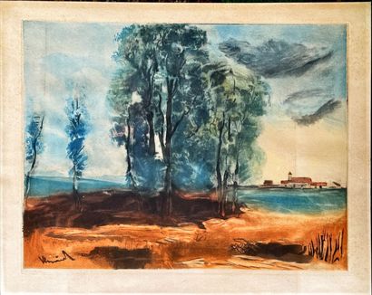 Maurice de VLAMINCK
L'Étang de la Framboisière,...