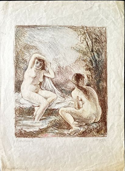 Marcel JEAN
La Conjuration, 1935, eau-forte...