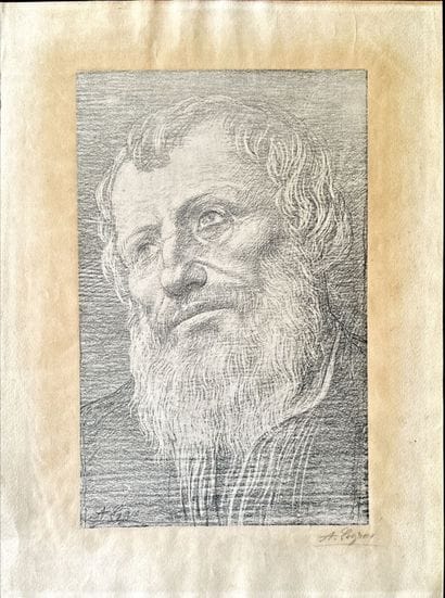 Alphonse LEGROS
L'Incendie du hameau, eau-forte,...