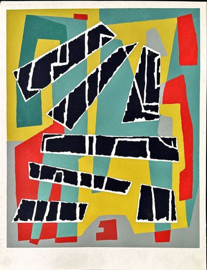 Paul JENKINS
Sans titre, lithographie, 37...