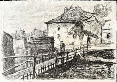 Maxime MAUFRA
Paysage à Morgat, Bords de...