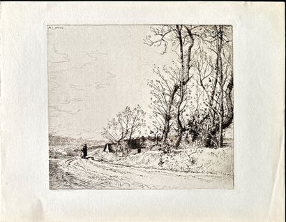 Auguste LEPERE
Le Marché aux pommes, 1917,...