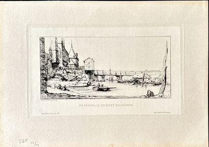Charles MERYON
La Tourelle, rue de la Tixeranderie...