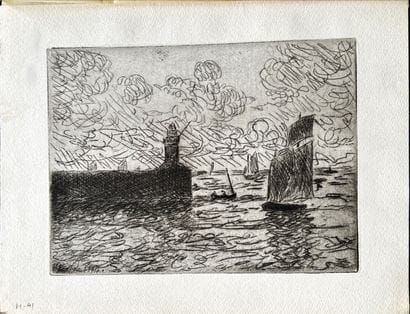 Maxime MAUFRA
Paysage à Morgat, Bords de...