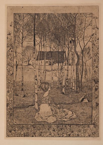 Heinrich VOGELER
Frühling (Spring), 1896,...