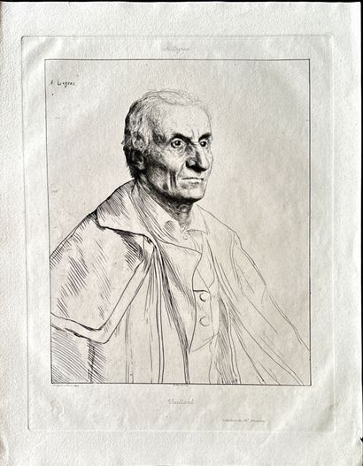 Alphonse LEGROS
L'Incendie du hameau, eau-forte,...