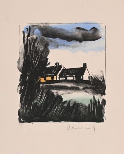 Maurice de VLAMINCK
L'Étang de la Framboisière,...