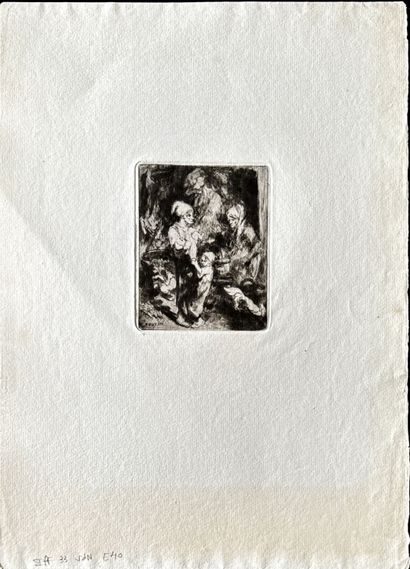 Louis-Adolphe HERVIER
Six eaux-fortes par...