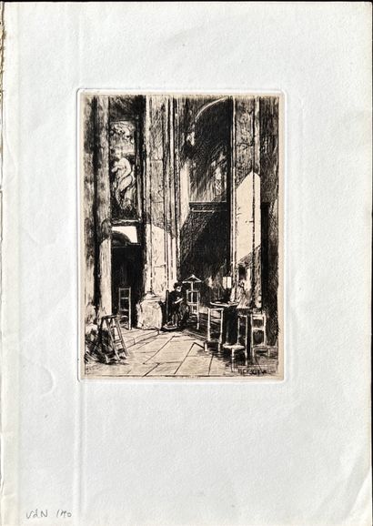 Louis-Adolphe HERVIER
Six eaux-fortes par...