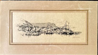 Auguste LEPERE
Le Pont Neuf, 1913, lithographie,...