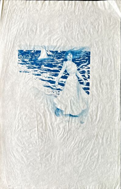 Jean VEBER
L'Araignée, 1897, lithograph,...
