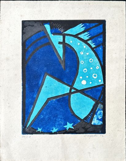 Marcel JEAN
La Conjuration, 1935, eau-forte...