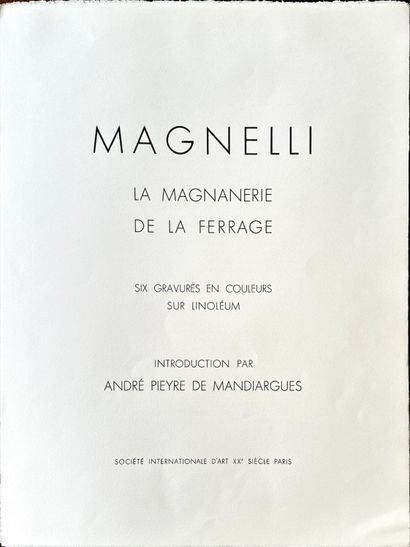 Alberto MAGNELLI
Planches 1, 2, 5 et 6 de...