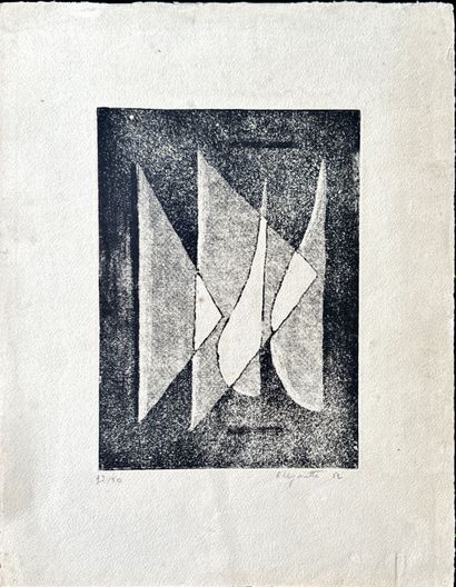 Marcel JEAN
La Conjuration, 1935, eau-forte...