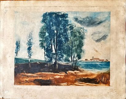 Maurice de VLAMINCK
L'Étang de la Framboisière,...