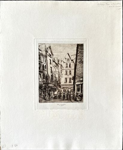 Charles MERYON
Le Pont-Neuf, 1853, eau-forte,...