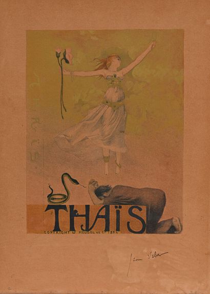 Jean VEBER
Thaïs, deuxième projet de couverture...